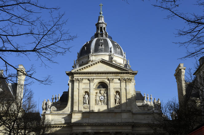 La Sorbonne, en mars 2015. 