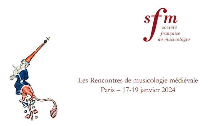 , Rencontres de musicologie médiévale (Sorbonne)