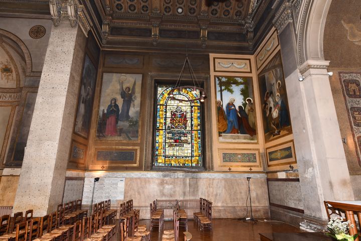 La chapelle de la Vierge à l'église Saint-Vincent-de-Paul, en juin 2023. (Jean-Marc Moser/COARC/Ville de Paris)