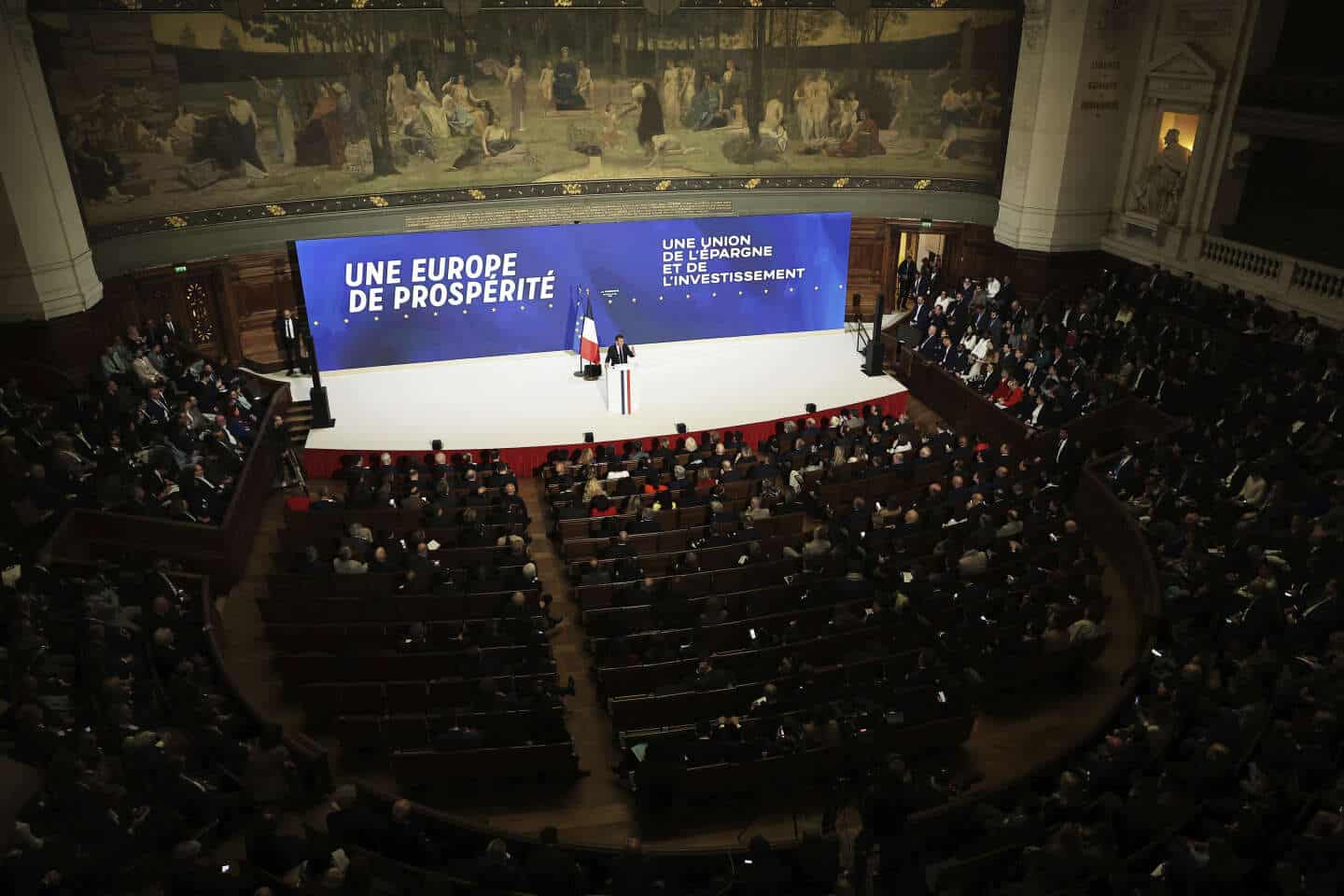 , Discours de la Sorbonne : « Pour que l’Europe agisse de façon unie, il faudra dépasser la tentation du repli national